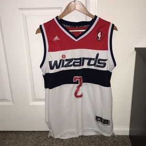 Authentic Adult Medium Wizards John Wall jersey